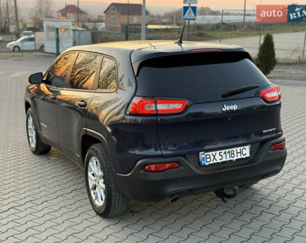 Синий Джип Чероки, объемом двигателя 2.36 л и пробегом 136 тыс. км за 11550 $, фото 13 на Automoto.ua