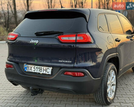 Синий Джип Чероки, объемом двигателя 2.36 л и пробегом 136 тыс. км за 11550 $, фото 15 на Automoto.ua