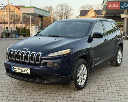 Синий Джип Чероки, объемом двигателя 2.36 л и пробегом 136 тыс. км за 11550 $, фото 1 на Automoto.ua