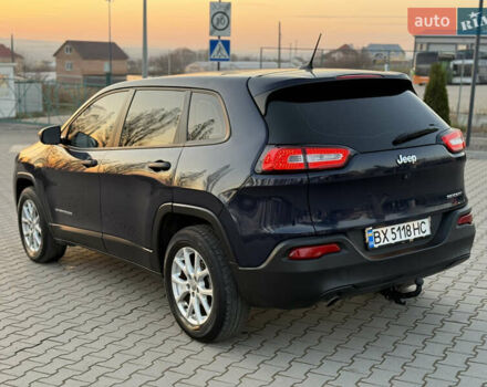 Синий Джип Чероки, объемом двигателя 2.36 л и пробегом 136 тыс. км за 11550 $, фото 19 на Automoto.ua