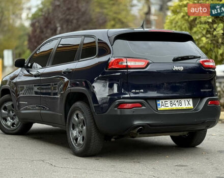 Джип Cherokee 2014 у Дніпро (Дніпропетровську) на Automoto.ua Синій Джип Cherokee, об'ємом двигуна 2.36 л та пробігом 199 тис. км за 10499 $, фото 2 на Automoto.ua