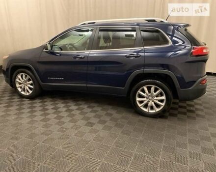 Синій Джип Cherokee, об'ємом двигуна 2.4 л та пробігом 75 тис. км за 3000 $, фото 1 на Automoto.ua