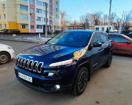 Синий Джип Чероки, объемом двигателя 2.36 л и пробегом 164 тыс. км за 12700 $, фото 6 на Automoto.ua