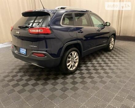 Синій Джип Cherokee, об'ємом двигуна 2.4 л та пробігом 75 тис. км за 3000 $, фото 2 на Automoto.ua