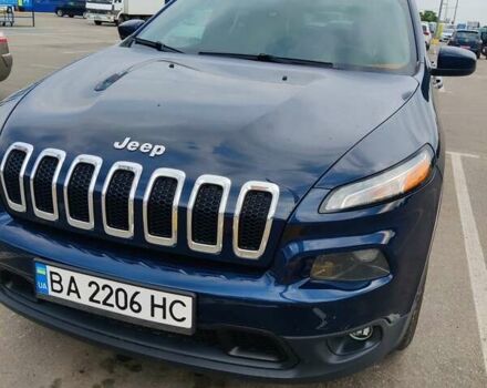 Синий Джип Чероки, объемом двигателя 3.24 л и пробегом 165 тыс. км за 15000 $, фото 1 на Automoto.ua