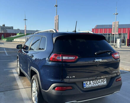 Синий Джип Чероки, объемом двигателя 2.36 л и пробегом 275 тыс. км за 15000 $, фото 5 на Automoto.ua