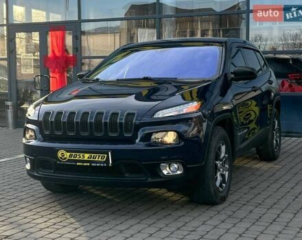 Синій Джип Cherokee, об'ємом двигуна 2.4 л та пробігом 86 тис. км за 15900 $, фото 2 на Automoto.ua