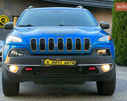 Синій Джип Cherokee, об'ємом двигуна 3.2 л та пробігом 113 тис. км за 16350 $, фото 1 на Automoto.ua