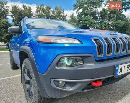Синій Джип Cherokee, об'ємом двигуна 2.36 л та пробігом 130 тис. км за 16000 $, фото 5 на Automoto.ua