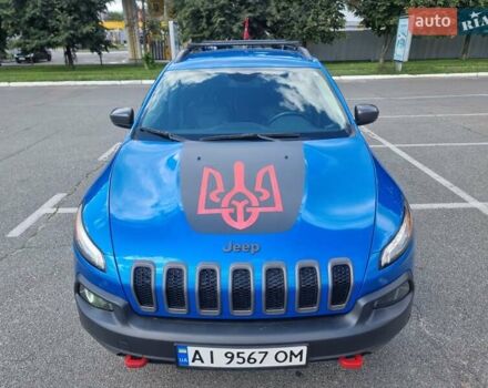 Синій Джип Cherokee, об'ємом двигуна 2.36 л та пробігом 130 тис. км за 16000 $, фото 1 на Automoto.ua