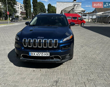 Синий Джип Чероки, объемом двигателя 2.36 л и пробегом 158 тыс. км за 13200 $, фото 5 на Automoto.ua