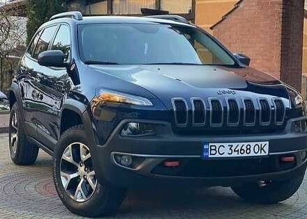 Синій Джип Cherokee, об'ємом двигуна 3.2 л та пробігом 75 тис. км за 13000 $, фото 1 на Automoto.ua