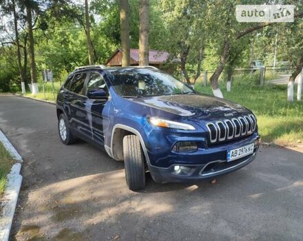 Синій Джип Cherokee, об'ємом двигуна 2.4 л та пробігом 130 тис. км за 12999 $, фото 15 на Automoto.ua