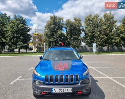 Синій Джип Cherokee, об'ємом двигуна 2.36 л та пробігом 130 тис. км за 16000 $, фото 11 на Automoto.ua