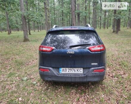 Синій Джип Cherokee, об'ємом двигуна 2.4 л та пробігом 130 тис. км за 12999 $, фото 1 на Automoto.ua