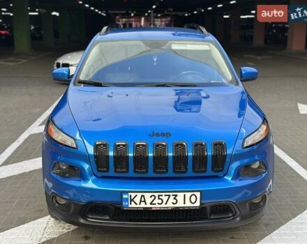 Джип Чероки 2017 в Киеве на Automoto.ua Синий Джип Чероки, объемом двигателя 2.36 л и пробегом 75 тыс. км за 15500 $, фото 2 на Automoto.ua