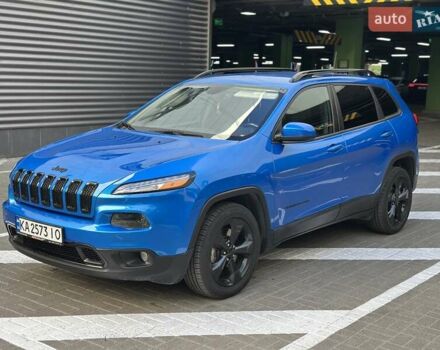 Джип Чероки 2017 в Киеве на Automoto.ua Синий Джип Чероки, объемом двигателя 2.36 л и пробегом 75 тыс. км за 15500 $, фото 3 на Automoto.ua