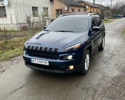 Синий Джип Чероки, объемом двигателя 2.36 л и пробегом 206 тыс. км за 13600 $, фото 3 на Automoto.ua