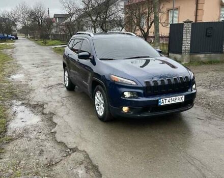 Синий Джип Чероки, объемом двигателя 2.36 л и пробегом 206 тыс. км за 13600 $, фото 1 на Automoto.ua