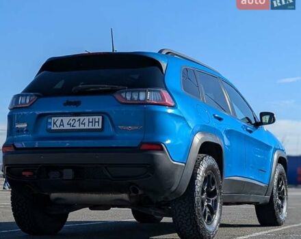 Джип Чероки 2018 в Киеве на Automoto.ua Синий Джип Чероки, объемом двигателя 3.24 л и пробегом 100 тыс. км за 25000 $, фото 4 на Automoto.ua