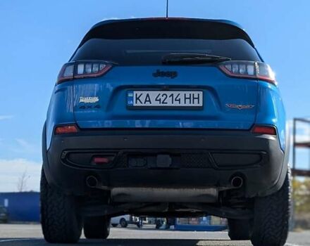 Джип Чероки 2018 в Киеве на Automoto.ua Синий Джип Чероки, объемом двигателя 3.24 л и пробегом 100 тыс. км за 25000 $, фото 5 на Automoto.ua