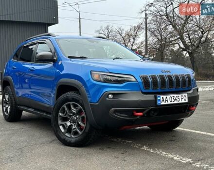 Синий Джип Чероки, объемом двигателя 2 л и пробегом 137 тыс. км за 24200 $, фото 3 на Automoto.ua