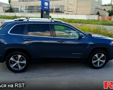 Синий Джип Чероки, объемом двигателя 3.2 л и пробегом 141 тыс. км за 10000 $, фото 4 на Automoto.ua