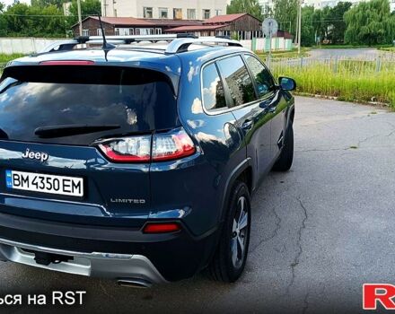 Синий Джип Чероки, объемом двигателя 3.2 л и пробегом 141 тыс. км за 10000 $, фото 3 на Automoto.ua