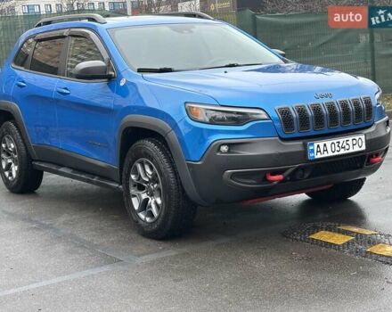 Синий Джип Чероки, объемом двигателя 2 л и пробегом 137 тыс. км за 24200 $, фото 1 на Automoto.ua