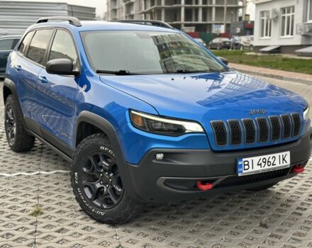 Синій Джип Cherokee, об'ємом двигуна 3.2 л та пробігом 135 тис. км за 19999 $, фото 1 на Automoto.ua