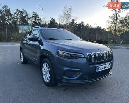 Синий Джип Чероки, объемом двигателя 2.36 л и пробегом 80 тыс. км за 16400 $, фото 1 на Automoto.ua