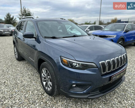 Синий Джип Чероки, объемом двигателя 2.36 л и пробегом 44 тыс. км за 16300 $, фото 1 на Automoto.ua