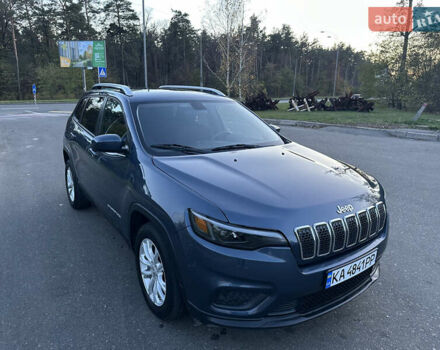 Синий Джип Чероки, объемом двигателя 2.36 л и пробегом 80 тыс. км за 16400 $, фото 2 на Automoto.ua