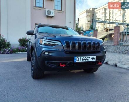 Синий Джип Чероки, объемом двигателя 3.24 л и пробегом 125 тыс. км за 25000 $, фото 13 на Automoto.ua