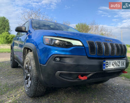 Синий Джип Чероки, объемом двигателя 3.2 л и пробегом 135 тыс. км за 22000 $, фото 2 на Automoto.ua