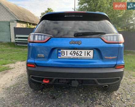 Синий Джип Чероки, объемом двигателя 3.2 л и пробегом 135 тыс. км за 22000 $, фото 4 на Automoto.ua