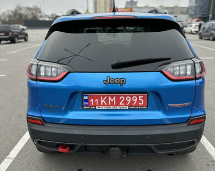 Синій Джип Cherokee, об'ємом двигуна 3.24 л та пробігом 142 тис. км за 18700 $, фото 4 на Automoto.ua