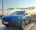 Синий Джип Чероки, объемом двигателя 3.24 л и пробегом 125 тыс. км за 20000 $, фото 1 на Automoto.ua