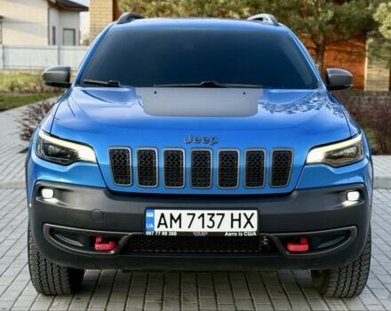 Синий Джип Чероки, объемом двигателя 3.2 л и пробегом 65 тыс. км за 23700 $, фото 2 на Automoto.ua