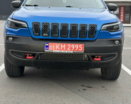 Синій Джип Cherokee, об'ємом двигуна 3.24 л та пробігом 142 тис. км за 18700 $, фото 8 на Automoto.ua