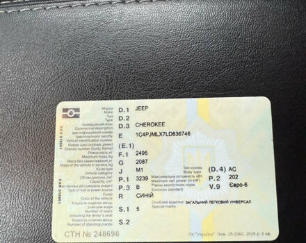 Синий Джип Чероки, объемом двигателя 3.24 л и пробегом 87 тыс. км за 19300 $, фото 21 на Automoto.ua