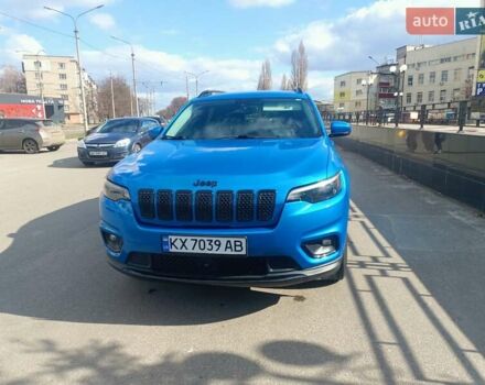 Синий Джип Чероки, объемом двигателя 2.4 л и пробегом 103 тыс. км за 17777 $, фото 1 на Automoto.ua
