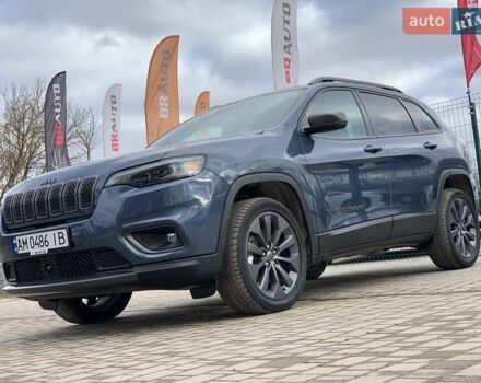 Синий Джип Чероки, объемом двигателя 3.2 л и пробегом 129 тыс. км за 19499 $, фото 1 на Automoto.ua