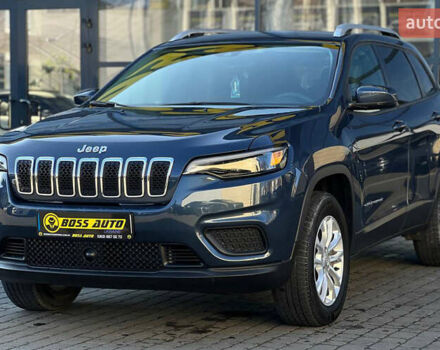 Джип Cherokee 2021 у Івано-Франківську на Automoto.ua Синій Джип Cherokee, об'ємом двигуна 2.36 л та пробігом 90 тис. км за 18500 $, фото 2 на Automoto.ua