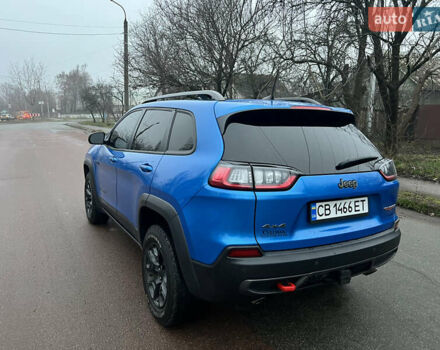 Синий Джип Чероки, объемом двигателя 3.2 л и пробегом 133 тыс. км за 20000 $, фото 12 на Automoto.ua