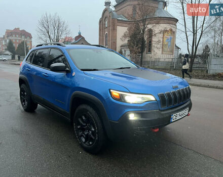Синий Джип Чероки, объемом двигателя 3.2 л и пробегом 133 тыс. км за 20000 $, фото 7 на Automoto.ua