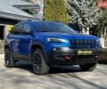Синий Джип Чероки, объемом двигателя 3.24 л и пробегом 6 тыс. км за 15600 $, фото 1 на Automoto.ua