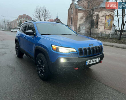 Синий Джип Чероки, объемом двигателя 3.2 л и пробегом 133 тыс. км за 20000 $, фото 6 на Automoto.ua