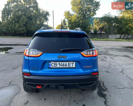 Синий Джип Чероки, объемом двигателя 3.24 л и пробегом 132 тыс. км за 21500 $, фото 9 на Automoto.ua