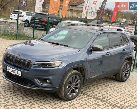 Синий Джип Чероки, объемом двигателя 3.2 л и пробегом 129 тыс. км за 19499 $, фото 2 на Automoto.ua